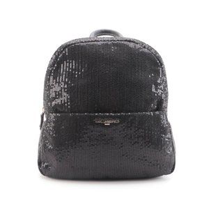 Karl Lagerfeld Paris Black Sequin Backpack